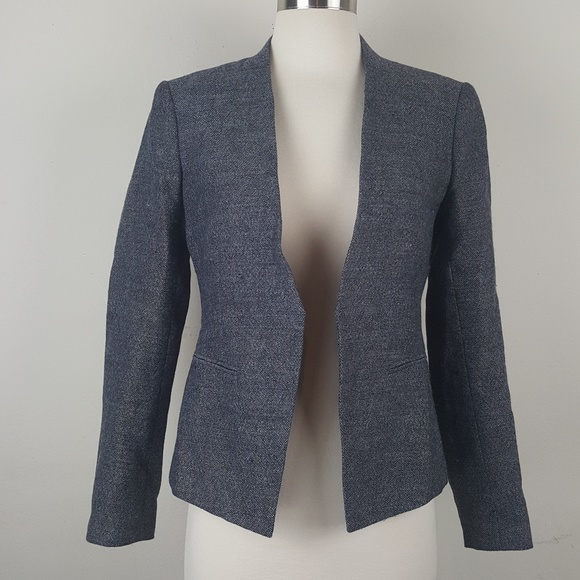 Theory Jackets & Blazers - Theory Grey Pin dot Blazer sz 4